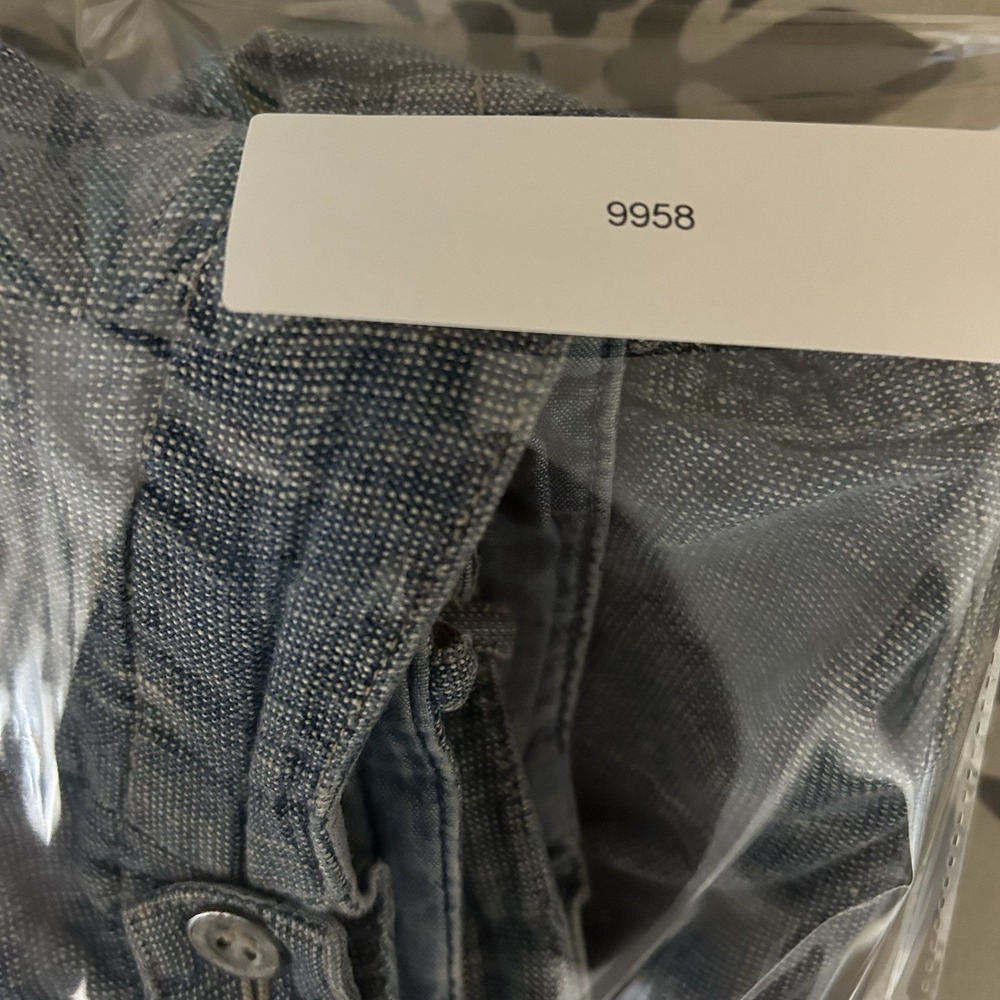 RRL Double RL Shorts Mens 30 Blue 100% Linen 8" inseam - Picture 13 of 13